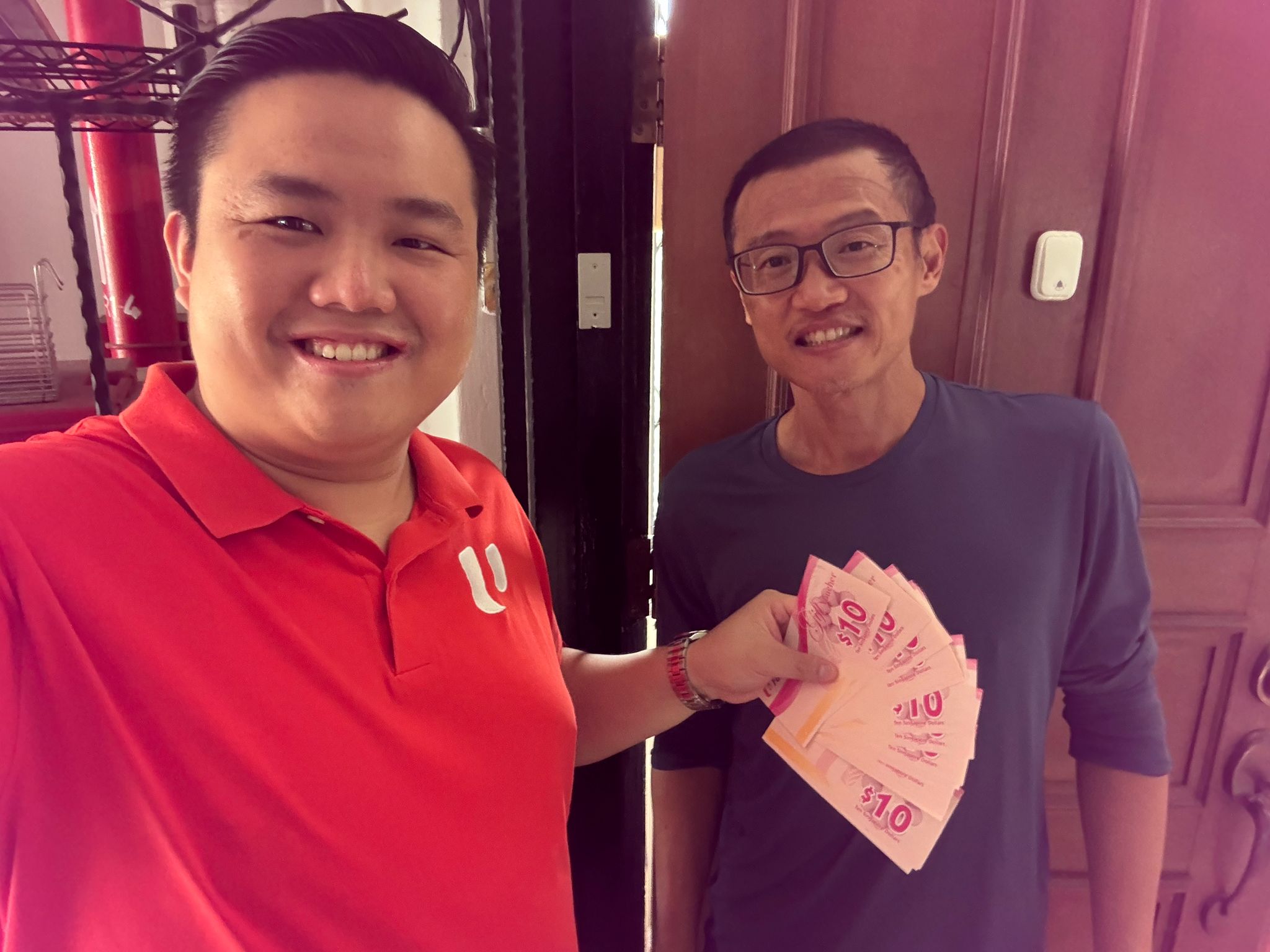 <p>He has two children, and feels that this benefit extended by NDCA would be very helpful for him.</p> Mr. Tan